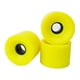 thumbnail image 3 of Juego de 4 ruedas de repuesto para patineta, duraderas, de poliuretano, 78 A, para longboard Amarillo, 3 of 3