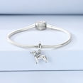 thumbnail image 6 of NARMO European 925 Sterling Silver DIY Charm Cute Dog Pendant fit Bracelet for Women Jewelry Gift Making, 6 of 7