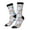 3 Black, variant on Unicorn DoingYoga Crew Socks for Men & Women, Breathable Casual Athletic Ankle Socks