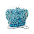 thumbnail image 2 of Women Unique Crown Rhinestone Evening Purse Diamond Crystal Clutch Bag for Prom Cocktail, 2 of 6