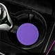 thumbnail image 1 of Tapetes portavasos para coche 2PC - Esterilla impermeable de goma aislante térmica, diseño antideslizante en panal, accesorios interiores de color sólido para coches, 1 of 5