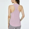 thumbnail image 4 of MuZeFu Women's 2024 Summer Outdoor Sports Tops Loose Racer Tops Fitness Wear Yoga Sportswear, 4 of 4