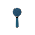 thumbnail image 1 of Wide colorful handheld shower head with silicone grip 6 colors (Navy Blue), 1 of 7