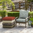 thumbnail image 6 of ARDEN Outdoor Deep Seat Cushion Set, 24 x 24, Water Repellant, Fade Resistant, Deep Seat Bottom and Back Cushion for Chair, Sofa, and Couch, Pistachio Botanical, 6 of 12