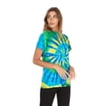 thumbnail image 4 of Daresay Tie Dye Style T-Shirts Women - Fun, Multi Color designs Tops, 4 of 10