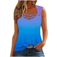 thumbnail image 2 of YHAJDS Womens Summer Tank Tops Spaghetti Strap Sleeveless Tops Sleeveless Shirt, 2 of 4
