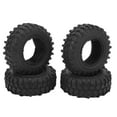 thumbnail image 2 of RC Tyre, 4PCS Rubber RC Wheel Tires Wear  Powerful Cushioning Performance  for SCX24 1/24 RC Cars, 2 of 8