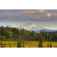 thumbnail image 2 of Scenic View Of Mount Mckinley From South Of Denali National Park Southcentral Alaska  Summer  Hdr Image Print, 2 of 2