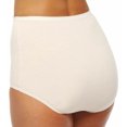 thumbnail image 4 of Vanity Fair Culotte Brève en Coton Ajustée Perfectly Yours pour Femmes, 8, Blanc Étoile, 4 of 4