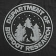 thumbnail image 2 of Mens Department Of Bigfoot Research T Shirt Funny Sasquatch Search Tee for Guys Graphic Tees, 2 of 9