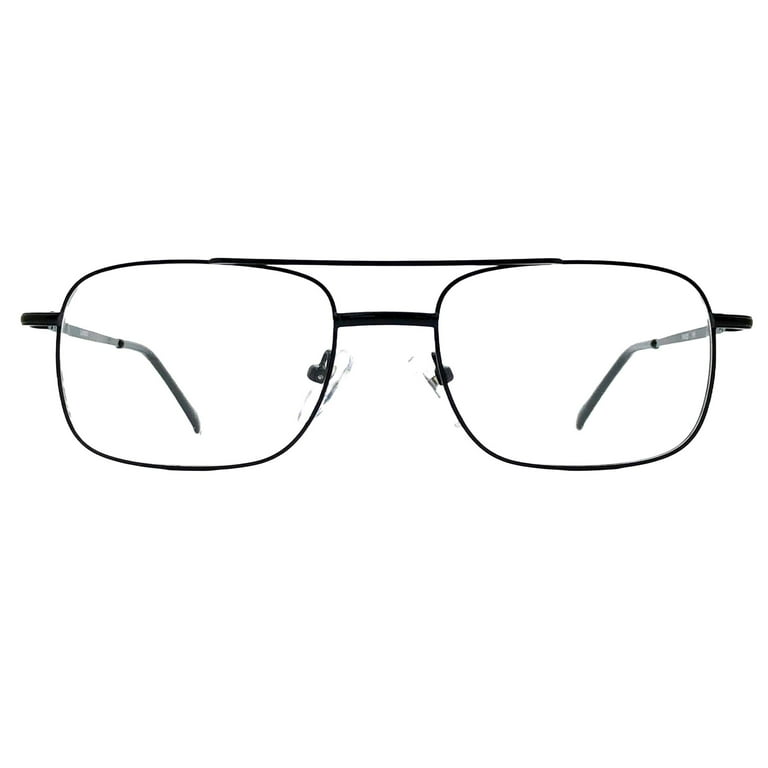 Contour Men s Rx able Eyeglasses FM4025 Black Walmart