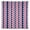 55"x55", variant on Red White Stripes With Navy Blue Stars Pattern Tablecloth, Premium Flax Linen Table Cover for Kitchen & Dining Room, Durable Indoor Outdoor Table Protector for Parties, Holidays & Everyday Use