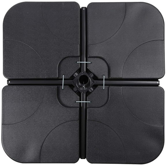 4PCS Square Shaped Water Or Sand Filled Umbrella Base
