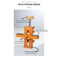 thumbnail image 2 of Cabinet Door Posicionamiento Jig Cabinet Closet Door Instalación Rápida Fixture Carpintería DIY Abrazadera de Montaje Ajustable, 2 of 5