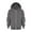Dark Gray, variant on WOYY Toddler Boys Zip Up Hoodie Solid Color Casual Hooded Sweatshirt for Kids, Sizes 3-12