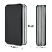80 Capacity CD Case,Portable DVD Black Hard Plastic Holder Organizer