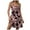 Pink, variant on vigerkar Women's Summer U Neck Dress 2025 A-Line Floral Sleeveless Casual Sundresses with Pockets Hot Pink, XL