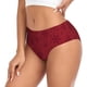 thumbnail image 2 of Balery Christmas Red Snowflakes Ropa Interior de Algodón para Mujer con Dibujo – Braguitas Cómodas y Elásticas, Estilo Clásico-Small, 2 of 6
