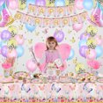thumbnail image 6 of Party Theme Butterfly Banner Balloons Cake Topper, by Hegbolke 235 Pices, 6 of 8