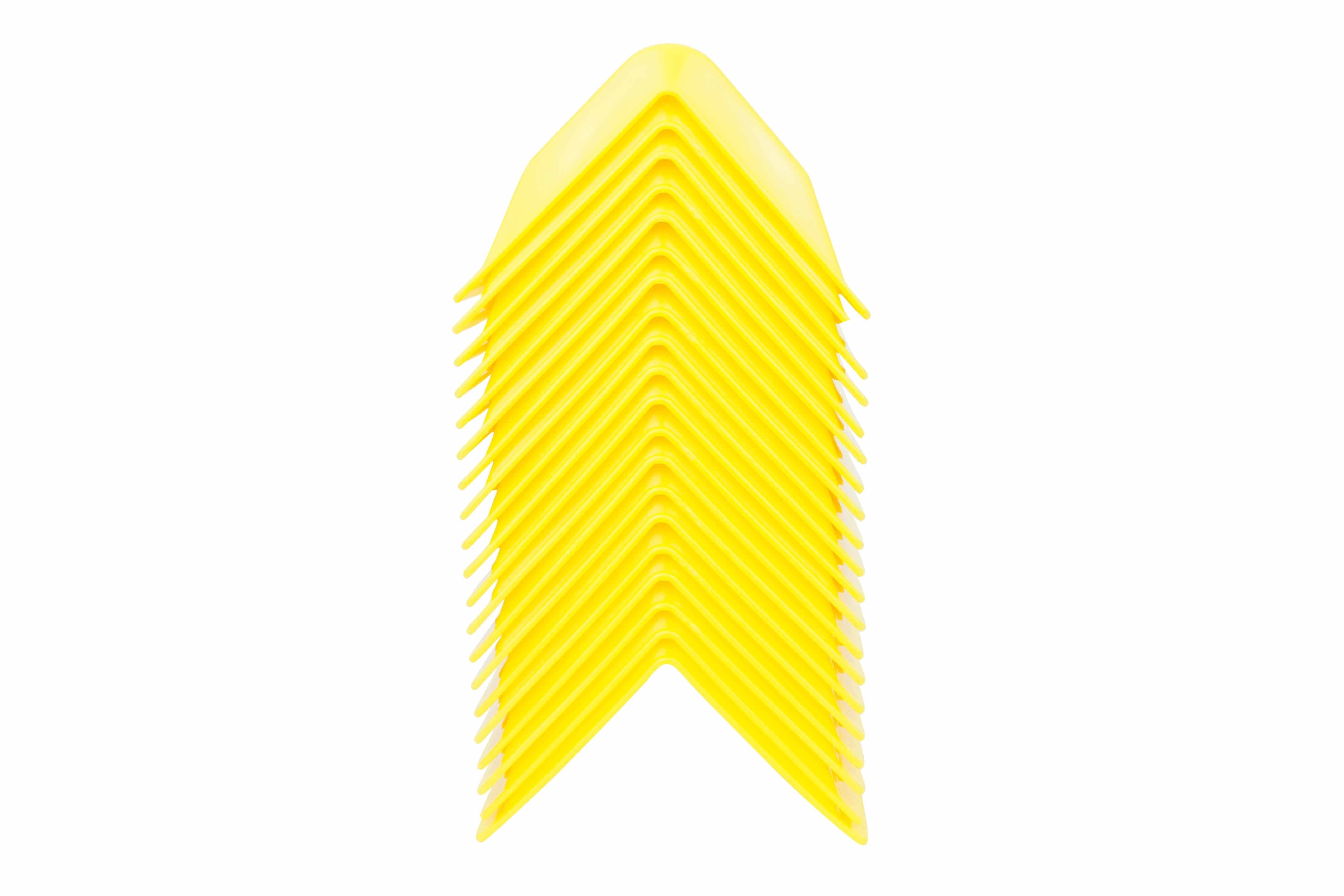 Flatbed Edge Protectors Kit - 20 Pack Yellow Plastic Corner Protectors (4" x 6") & 20 Pack Blue Plastic Corner Protectors (4" x 10") with Carrying Bag