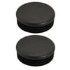 2Pcs Chair Table Leg Plastic Cap Round Tube Insert Fit 60mm Pipe Outer Dia