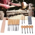 thumbnail image 4 of Carving Chisel, Long Service Life Carving Tool 16 Pcs High Hardness  For Woodworking, 4 of 8