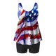 thumbnail image 4 of MKLEKYY Traje De Baño Tankini De Verano Para Mujer, Dos Piezas, Estampado, Con Tirantes, Dividido (4), 4 of 4