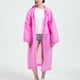 thumbnail image 1 of Capa para mujer, estilo largo, para adultos, para hombres y mujeres, atada a mano, impermeable, con capucha y botones, para exteriores, para padres e hijos, chaqueta informal de manga larga, impermeab, 1 of 5