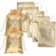 thumbnail image 3 of 100 Uds. Bolsas de regalo con cordón, bolsas portátiles de regalo para dulces, pequeñas bolsas de embalaje de joyería, bolsas de baratijas, 3 of 5