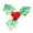 Style A, variant on D-GROEE 200Pcs Christmas Holly Berries Faux Berry Flowers with Green Leaves for Christmas Wreath Arrangement Fillers Party Christmas Wreath Decorations