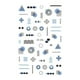 thumbnail image 1 of Daisy Nail Stickers Floral Flower Nail Art Pegatinas De Uñas Impermeables Para Mujeres Advancent CE007622-14, 1 of 6