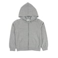 thumbnail image 5 of Leveret Kids & Toddler Boys Girls Sweatshirt Hoodie Jacket Variety of Colors (Size 2-14 Years) (Light Gray, 14 Years), 5 of 5