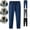 Blue, variant on Clossjun Quick Drying Pants for Men Casual Breathable Lightweight Athletic Pants for Hiking Camping Slim Fit Trousers With Pockets S