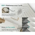 thumbnail image 3 of Maytalsory Circular Groove Faucet Mat Absorb Water Spray Everything Dry Sink Sink Sink Hand Washing Mat Kitchen grey 40*10CM, 3 of 6