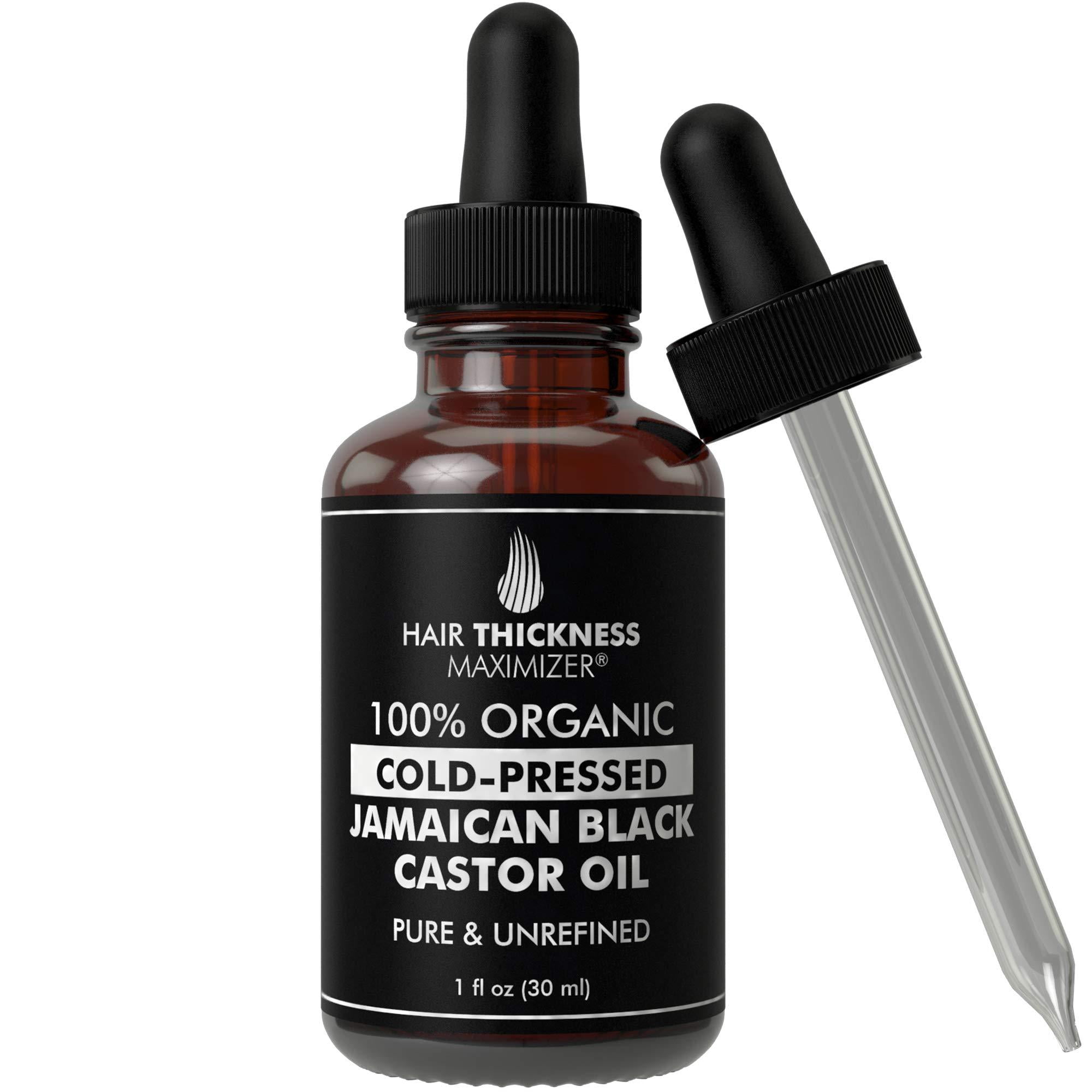 100 Organic Cold Pressed Jamaican Black Castor Oil 1fl Oz By Hair
