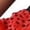 Red, variant on Girls Summer Spanish Dance Dress with Polka Dot Print and Ruffle Layers 1 Years