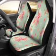 thumbnail image 1 of ABPHQTO Juego de 2 fundas para asientos de coche, flores de primavera para bebés, patrón de estilo retro Floral, Protector Universal para asientos delanteros de coche, se adapta, 1 of 4