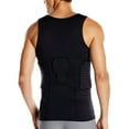 thumbnail image 2 of DGYAO Padded Protective Shirt Breathable Sleeveless Sports Vest Adult Black -S, 2 of 5