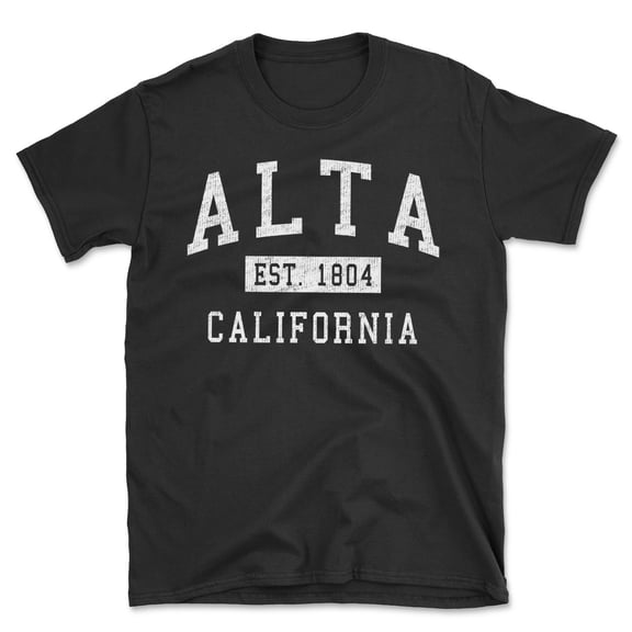 Alta California Classic Established Men's Cotton T-Shirt