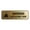 Brushed Gold, variant on Standard Warning Life is Not Fair Sign (Blue) - Medium