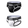 thumbnail image 1 of Pump Suspensorios Hombre Gym Jockstrap Calzon 2 Pcs, 1 of 7