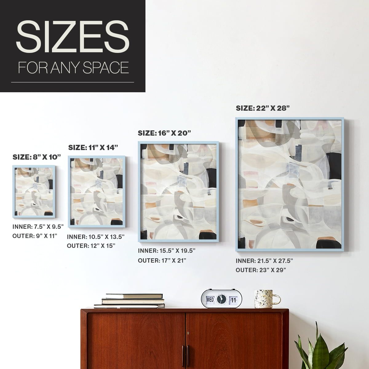 Windswept Framed Print - Solid Wood in Single Picture Frame Solid Wood 2 Framed Print