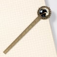 thumbnail image 4 of Crow Book Accessories: Lace Bookmark in Antique Bronze - a Gift for Book Lovers and Readers, 4 of 5
