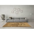 thumbnail image 3 of Ahgly Company Indoor Square Persian Brown Traditional Area Rugs, 8' Square, 3 of 4