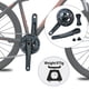 thumbnail image 1 of Platos y bielas de ligera, de de de 26 a 36 T shamjiam Cigüeñal de bicicleta, 1 of 9