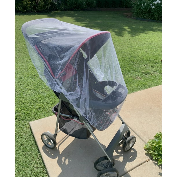 Mozzie Style Mosquito Net Baby Stroller or Carrier Cover. Pesticide