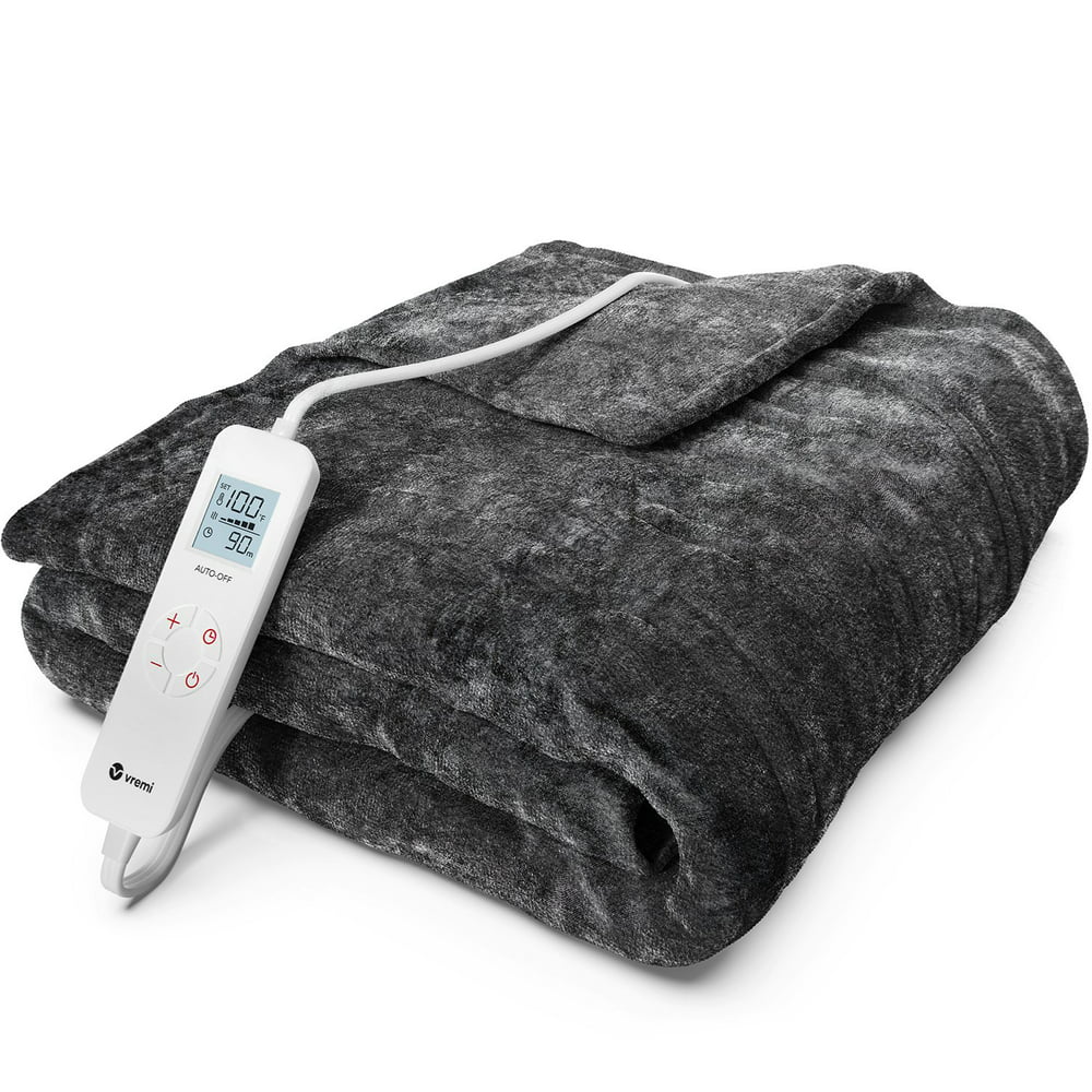 Vremi Electric Blanket 50 x 60 inches Throw Heated Blanket with 6