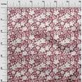 thumbnail image 3 of oneOone Cotton Flex Maroon Fabric Asian Mosaic Craft Projects Decor Fabric Printed By The Yard 40 Inch Wide, 3 of 5