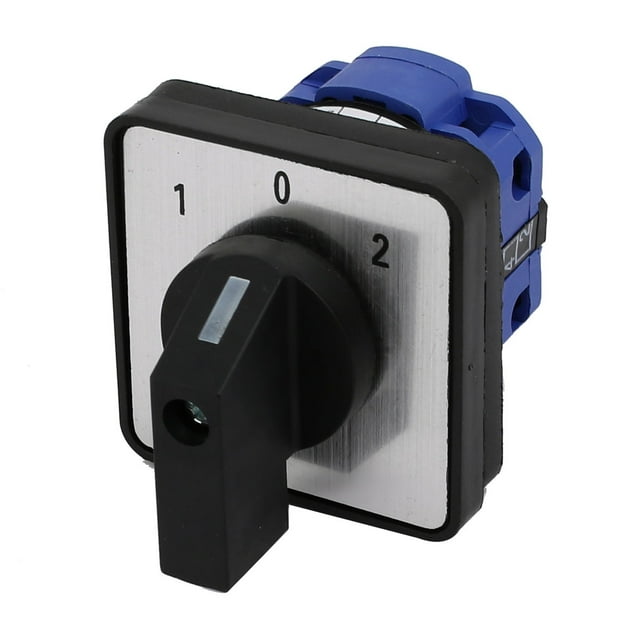 Unique Bargains AC 440V 240V 20A 1-0-2 Position Rotary Cam Universal Combination Switch