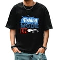 thumbnail image 2 of Men's T Shirts New Trendy Sports Shirt Round Neck Patterned Tee Loose style Creative Gifts for Friends L, 2 of 4